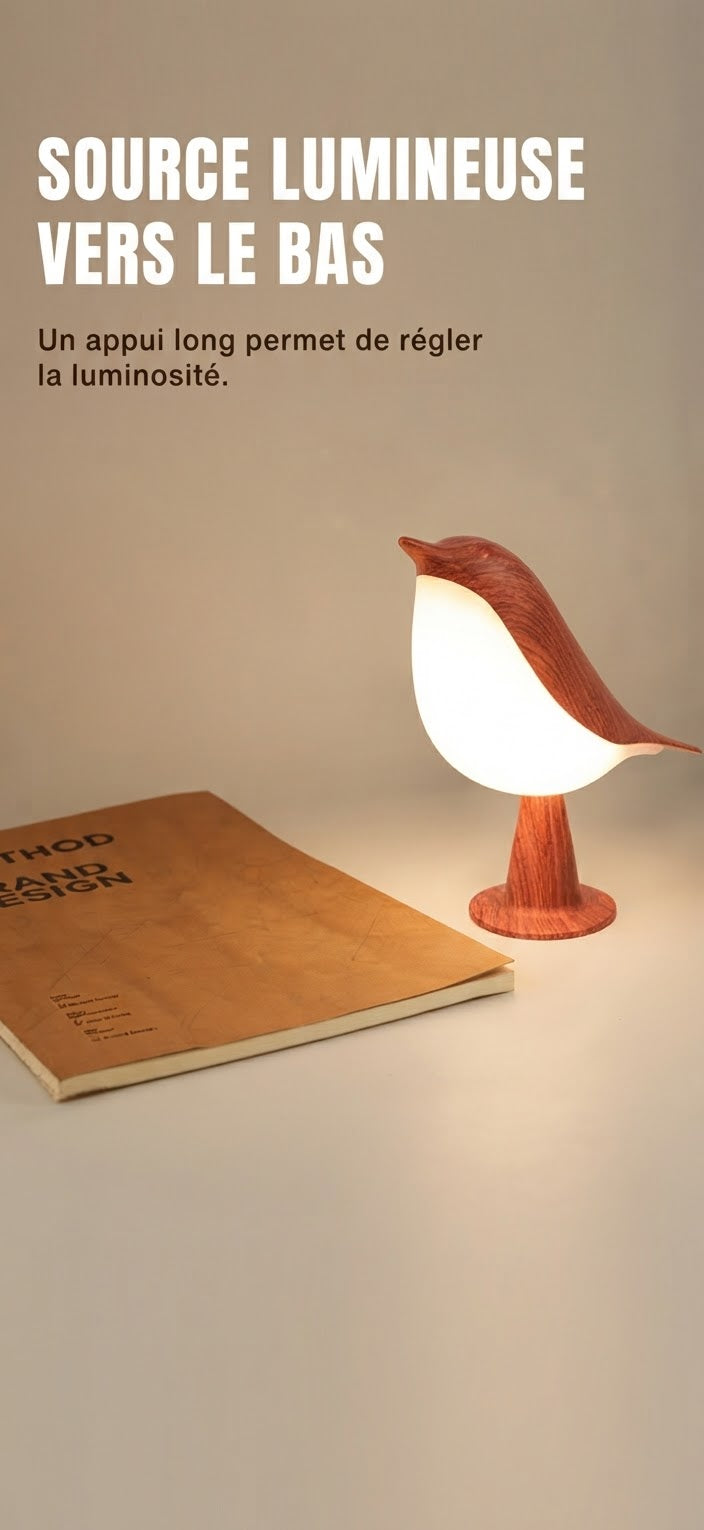 Veilleuse Enfant Oiseau Tactile Sans Fil - BirdyLight
