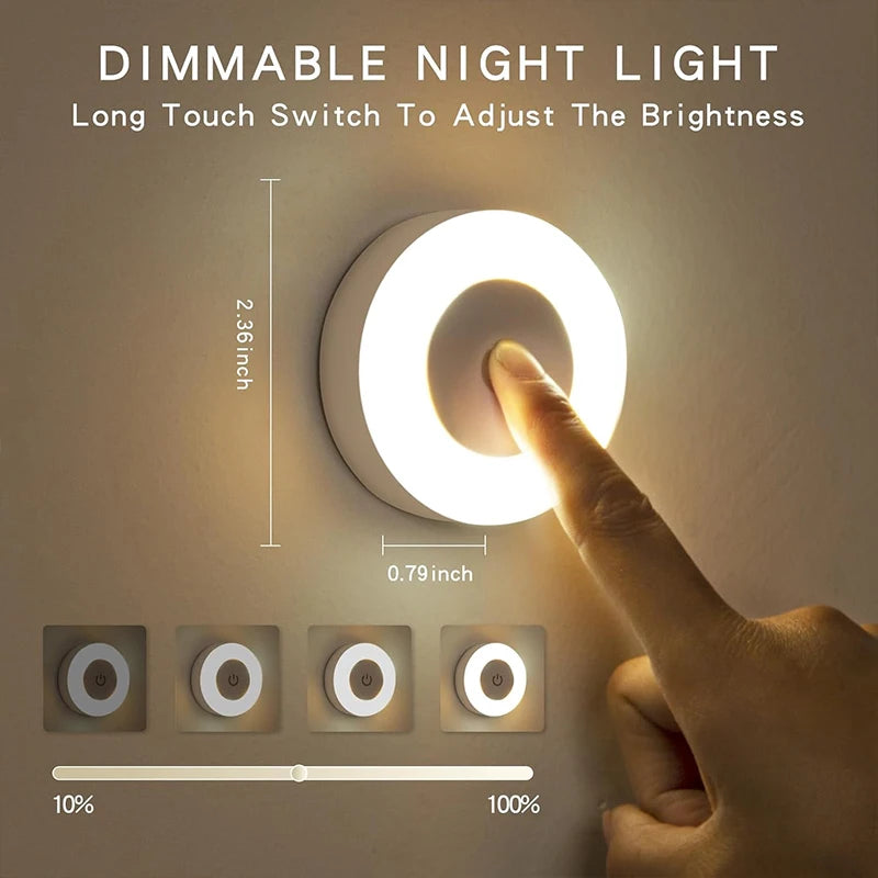 Veilleuse Murale Magnétique Tactile - MagnetGlow