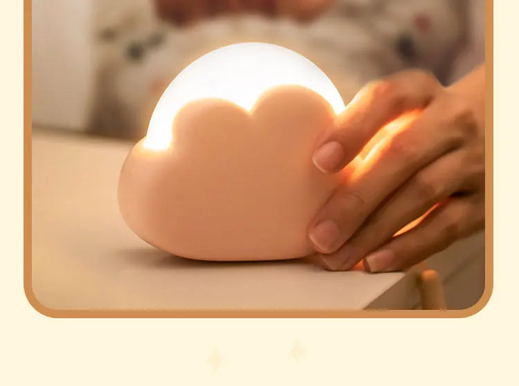 Veilleuse Nuage USB Sans Fil - CloudSoft