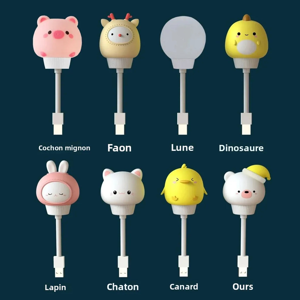 Veilleuse Ours USB Télécommande - TeddyRemote
