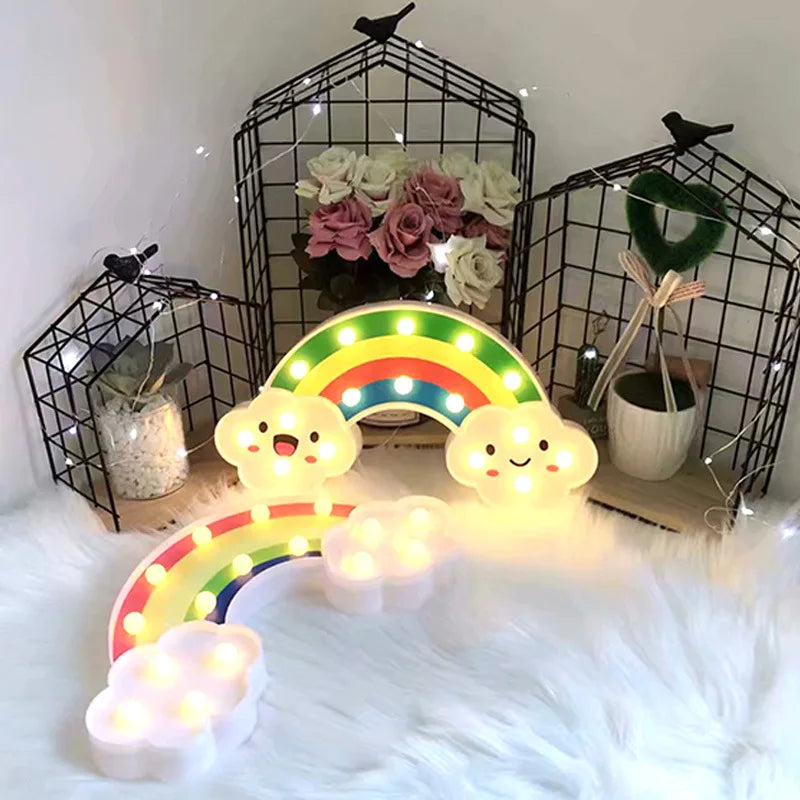 Veilleuse Étoile Arc-en-Ciel LED - RainbowDream