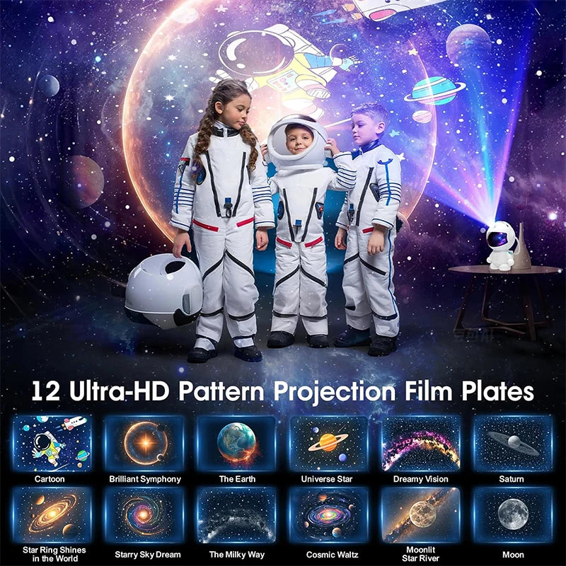 Veilleuse Astronaute Projecteur Galaxie - ZenGalaxy