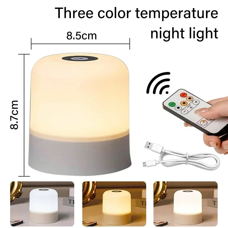 Veilleuse Rechargeable Tactile RGB - TouchGlow