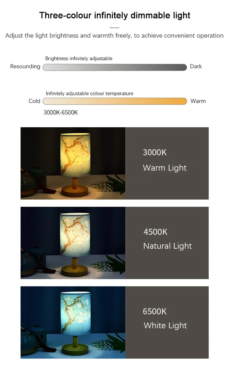 Veilleuse Adulte Carrée Style Chinois - SoyaLight