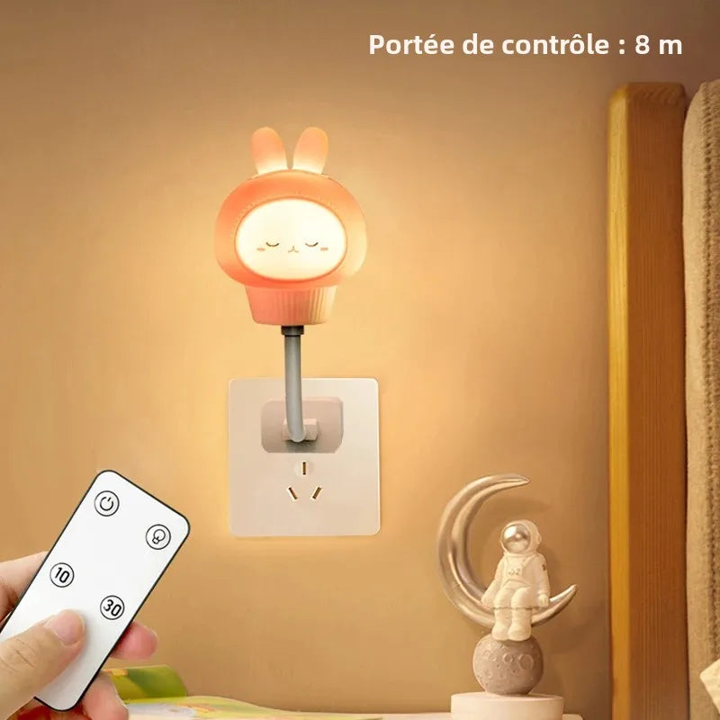 Veilleuse Ours USB Télécommande - TeddyRemote