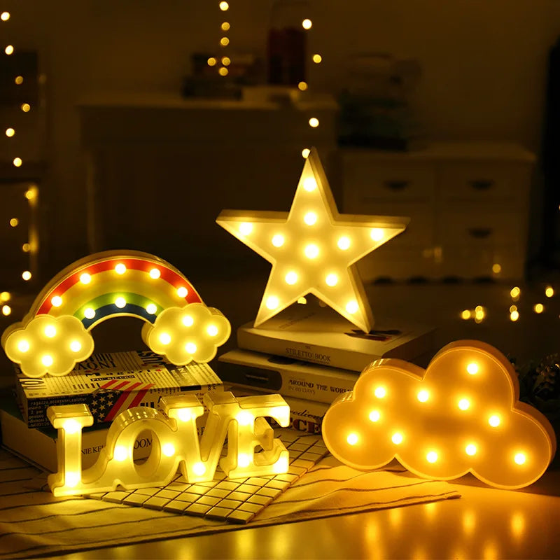 Veilleuse Étoile Arc-en-Ciel LED - RainbowDream