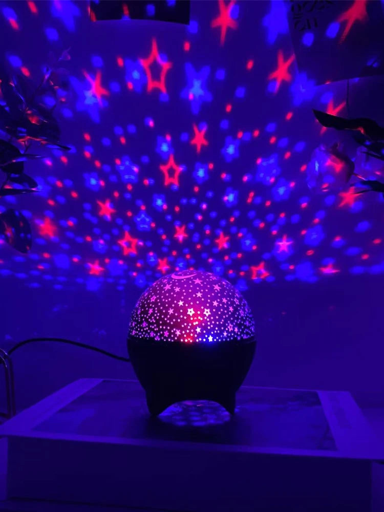 Veilleuse Projection Lune Galaxie RGB - MoonBeam
