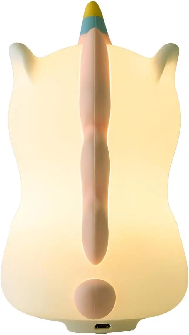 Veilleuse Licorne Portable Silicone Bébé - BabyCornGlow