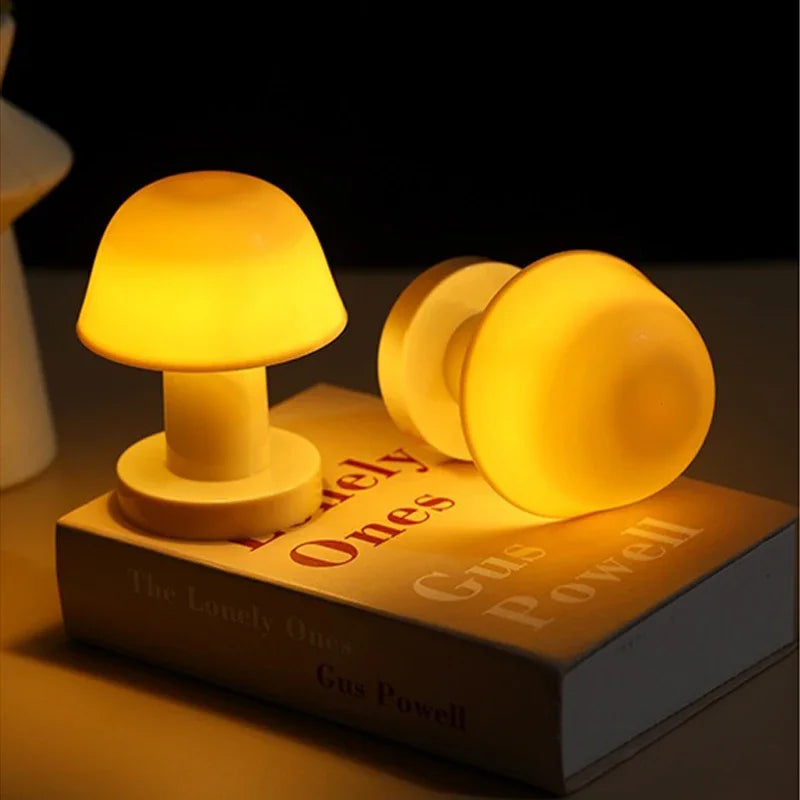 Veilleuse Champignon Mini Portable - MushRoomie