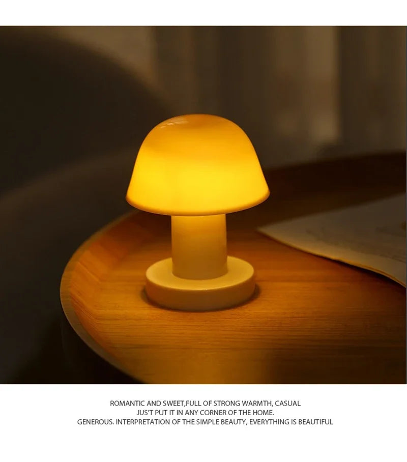 Veilleuse Champignon Mini Portable - MushRoomie