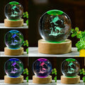Veilleuse Tortue Boule de Cristal 3D - TurtleCristal