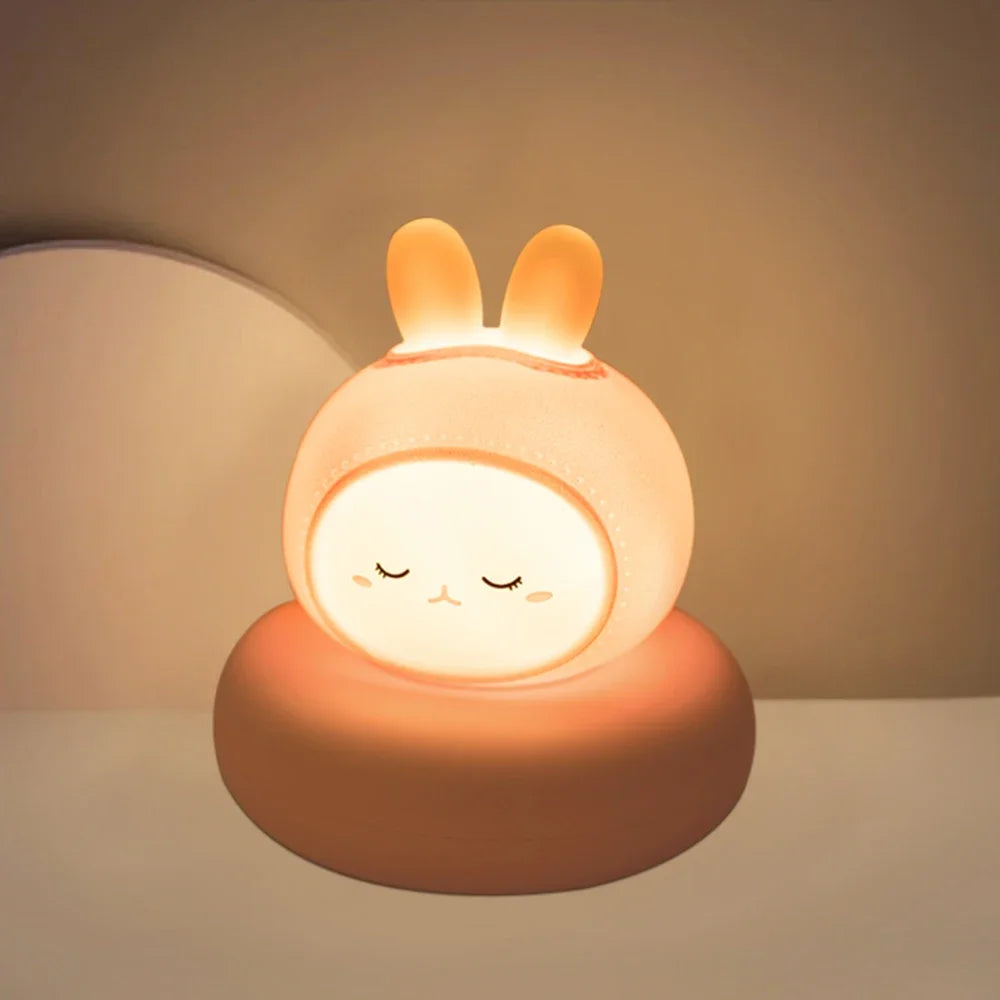 Veilleuse Bébé Animaux Tactile 3 Niveaux - LittleGlow