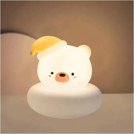 Veilleuse Bébé Animaux Tactile 3 Niveaux - LittleGlow