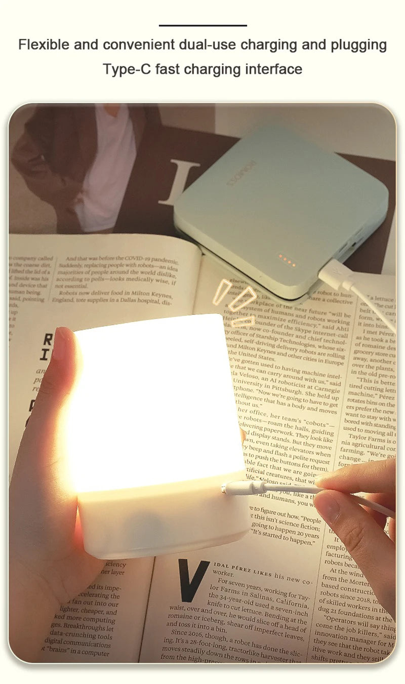 Veilleuse Rechargeable Tactile Chevet - BedsideGlow