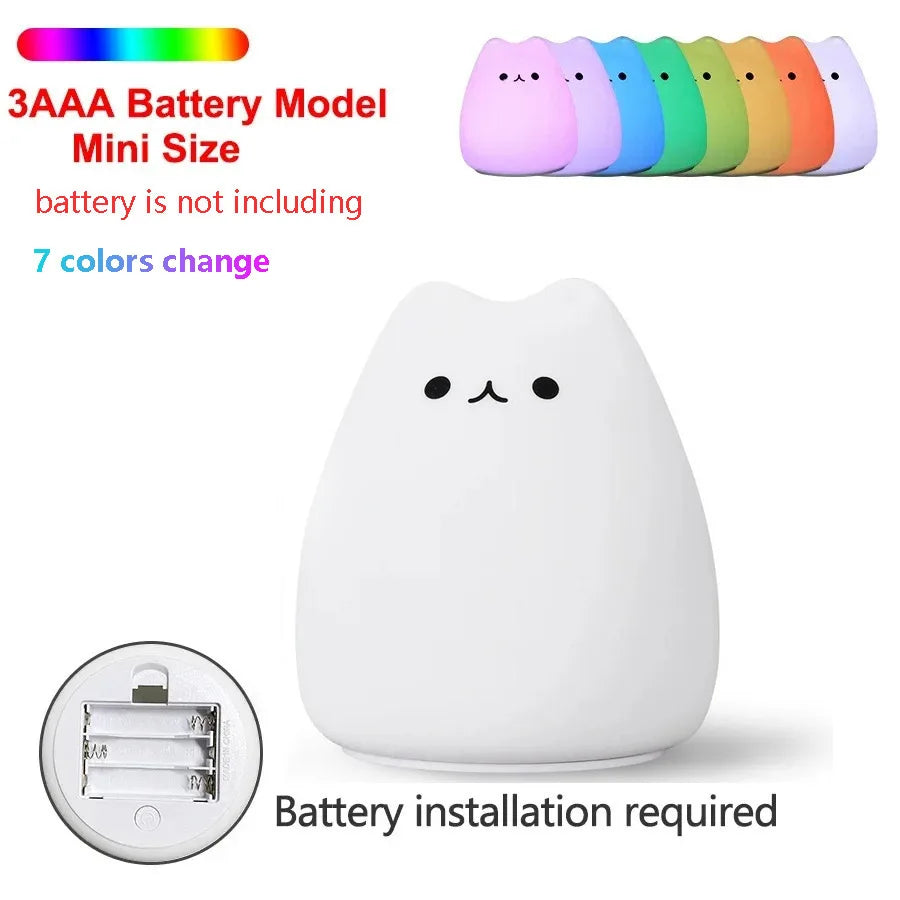 Veilleuse Baleine Silicone Tactile RGB - WhaleZen