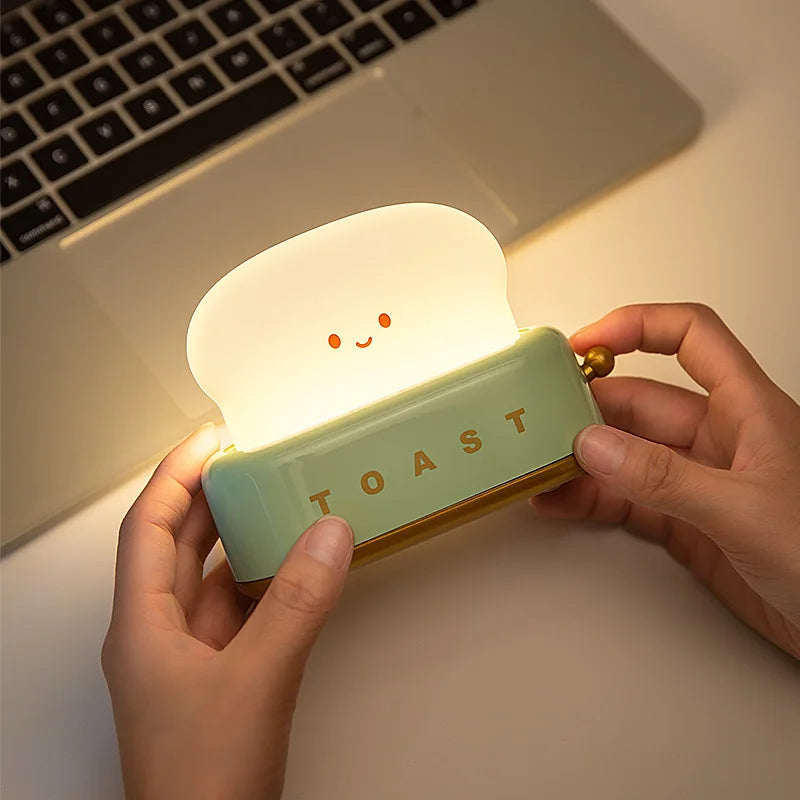 Veilleuse Rechargeable Grille-Pain Rétro - ToastyLight