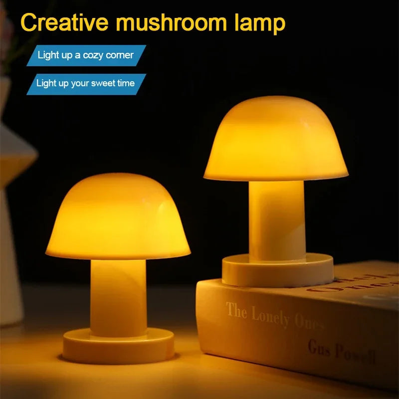 Veilleuse Champignon Mini Portable - MushRoomie