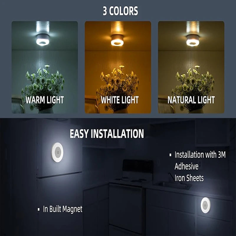 Veilleuse Murale Magnétique Tactile - MagnetGlow