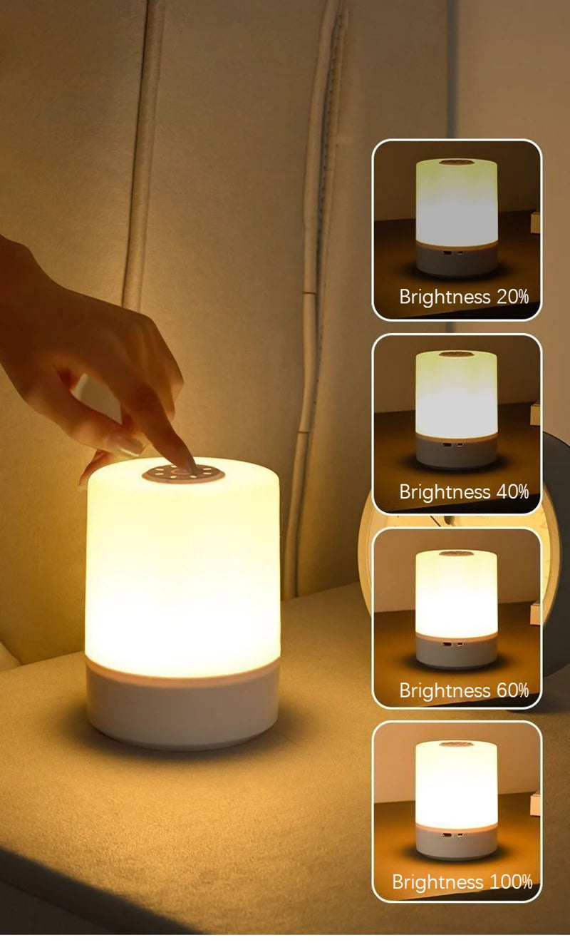 Veilleuse Rechargeable Tactile Chevet - BedsideGlow