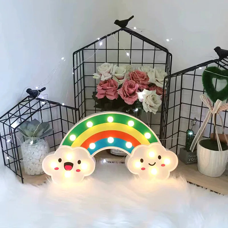 Veilleuse Étoile Arc-en-Ciel LED - RainbowDream