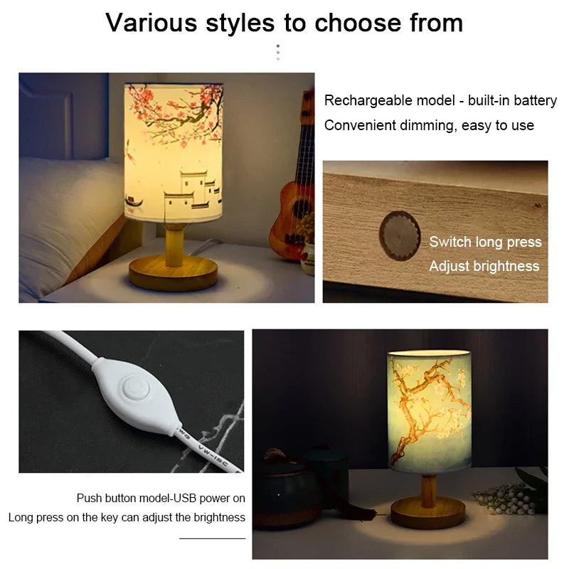 Veilleuse Adulte Carrée Style Chinois - SoyaLight