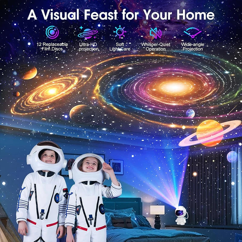 Veilleuse Astronaute Projecteur Galaxie - ZenGalaxy