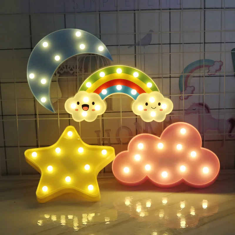 Veilleuse Étoile Arc-en-Ciel LED - RainbowDream